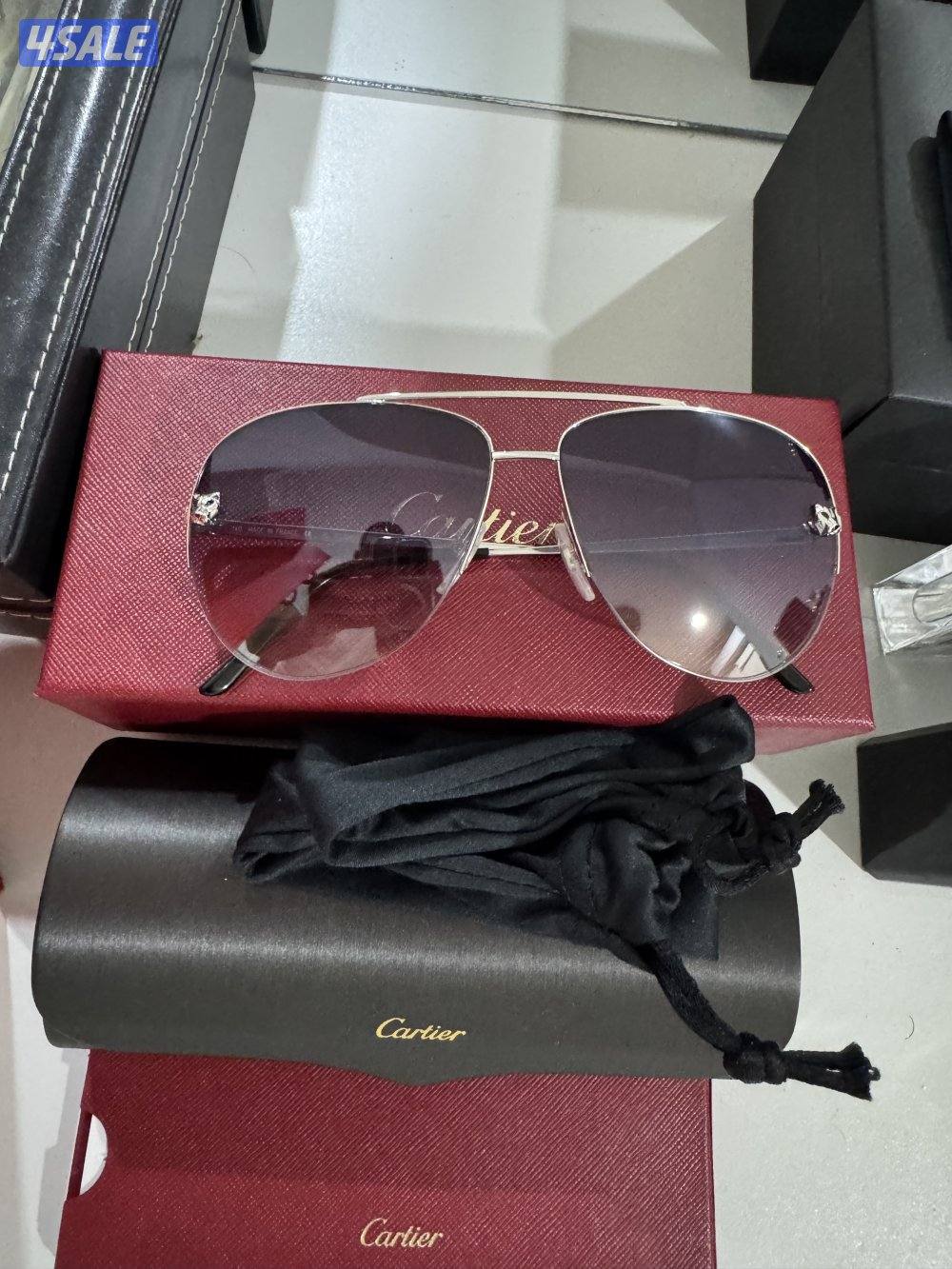 للبيع نظارتين كارتير جدد غير مستخدمين مقطوعين من الوكيل5