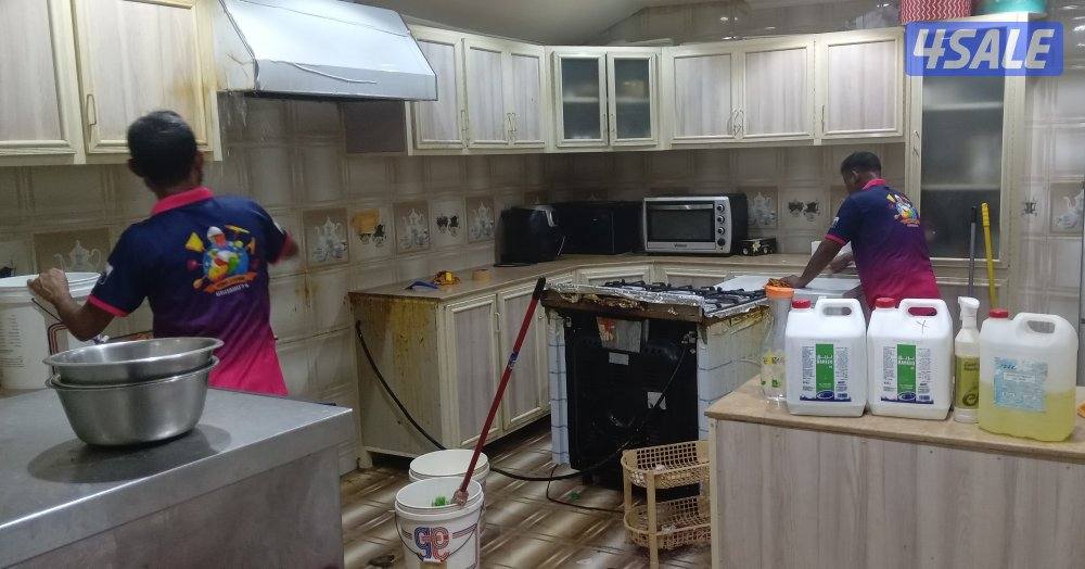 غسيل الشقق وبيت كامل4