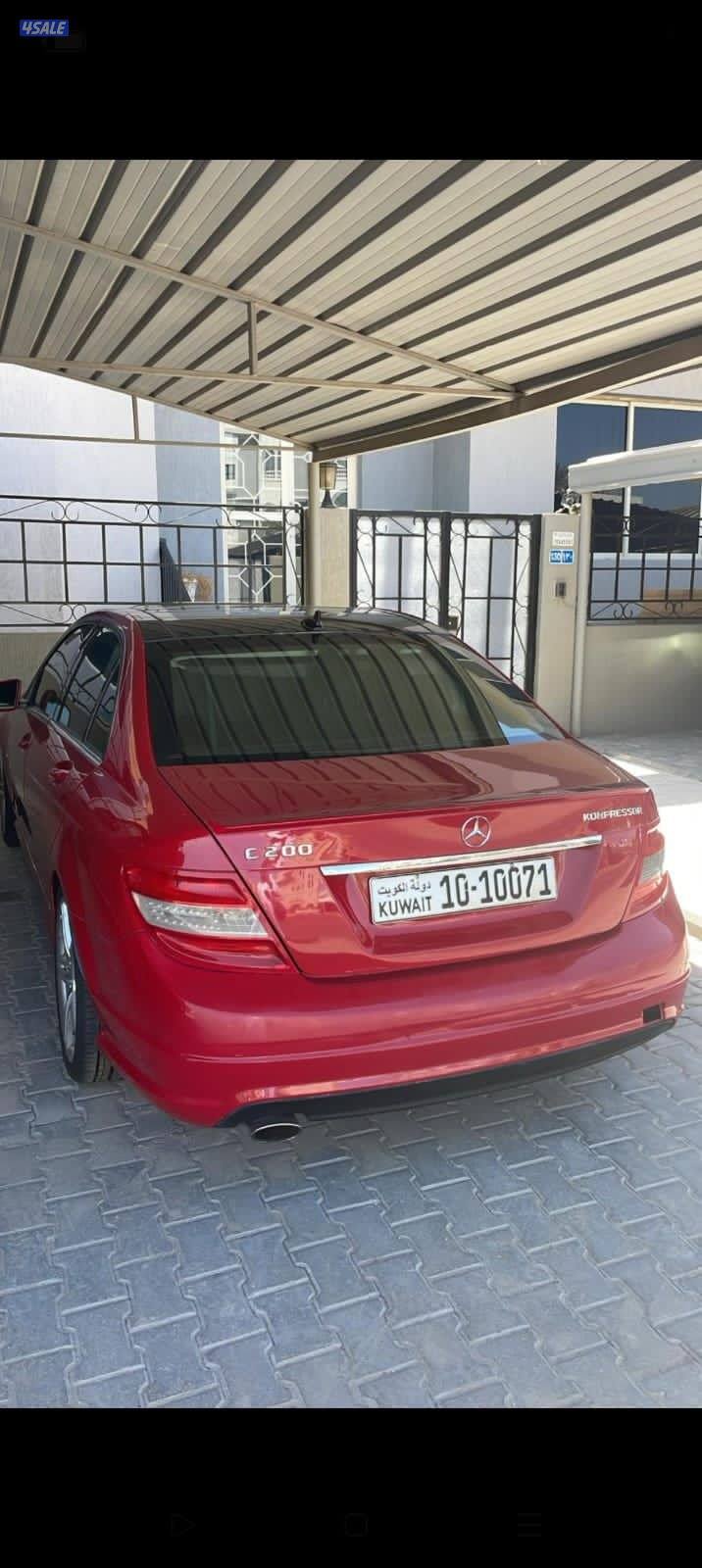 مرسيدس c 200 بحاله ممتازه0