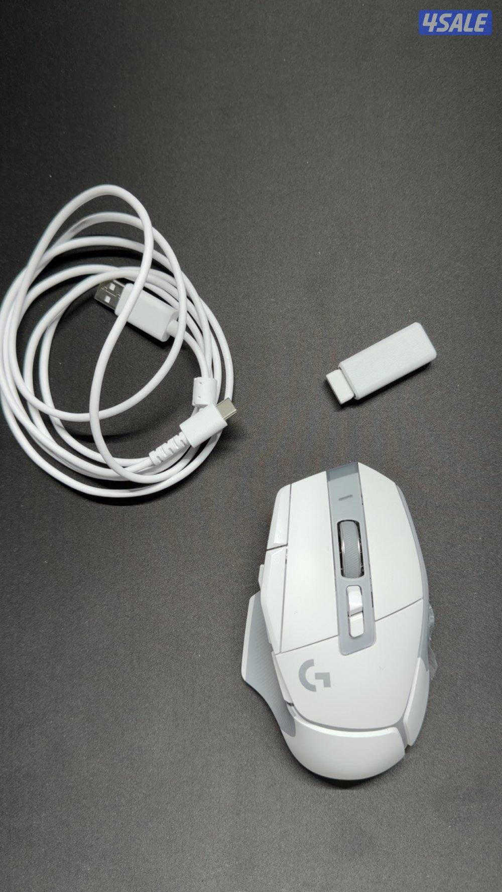 Logitech g502 X Plus wireless mouse - white color0