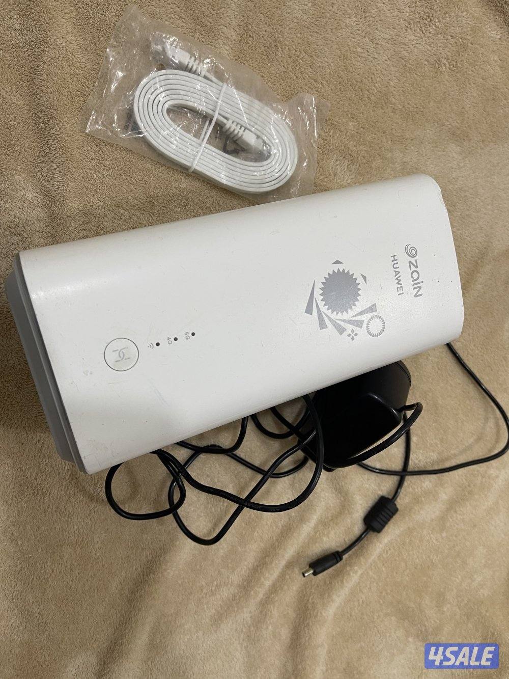 راوتر هواوي برو 2 نظيف وشغال تمام فايف جي 5g مع الشحن مع الوصلة0