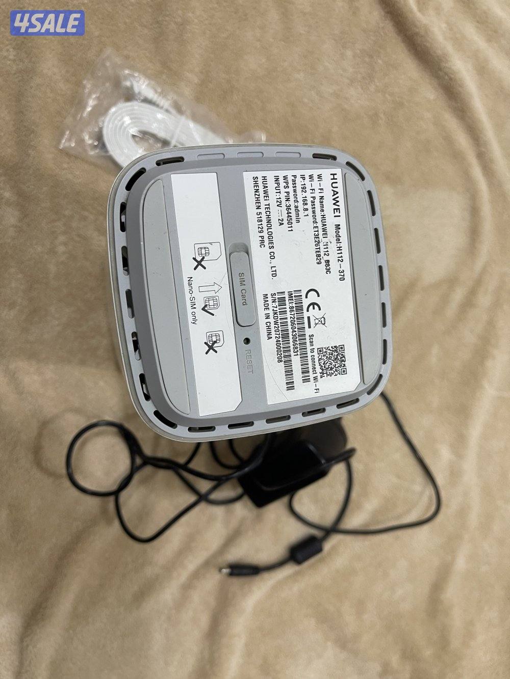 راوتر هواوي برو 2 نظيف وشغال تمام فايف جي 5g مع الشحن مع الوصلة1