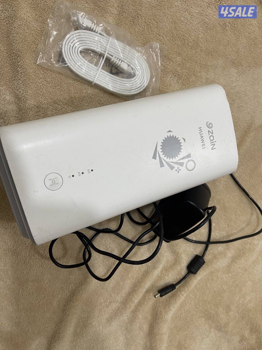 راوتر هواوي برو 2 نظيف وشغال تمام فايف جي 5g مع الشحن مع الوصلة4