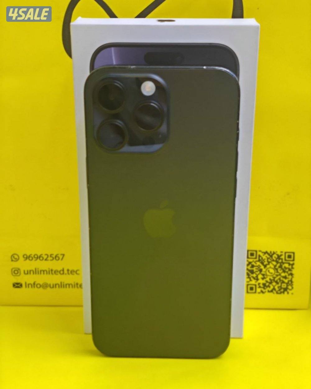 ايفون 16 برو ماكس 256 جيجا تيتانيوم أسود بطارية 90% iPhone 16 Pro Max6