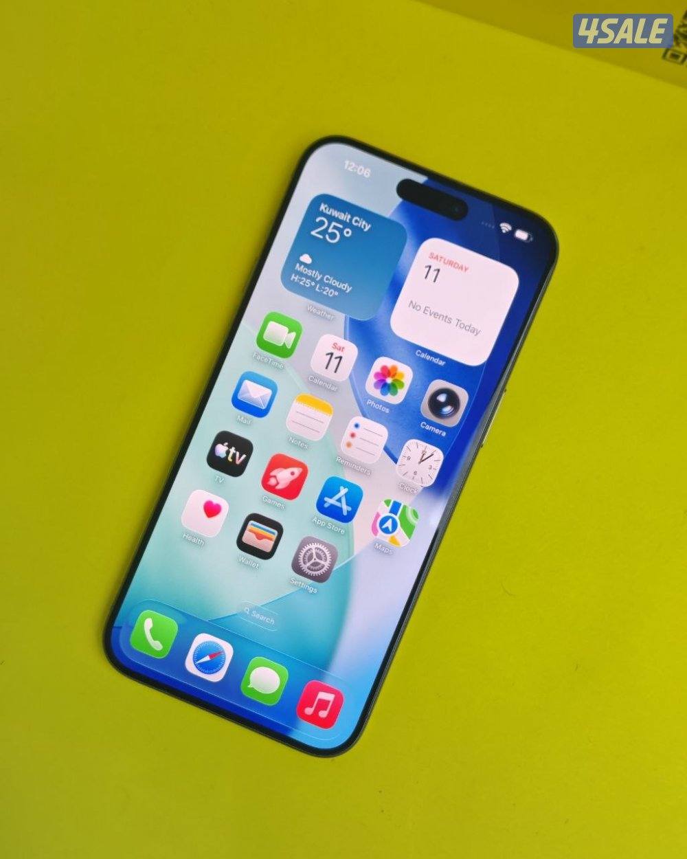 ايفون 15 برو ماكس 512 جيجا تيتانيوم طبيعي بطارية 83% iPhone 15 Pro Max1