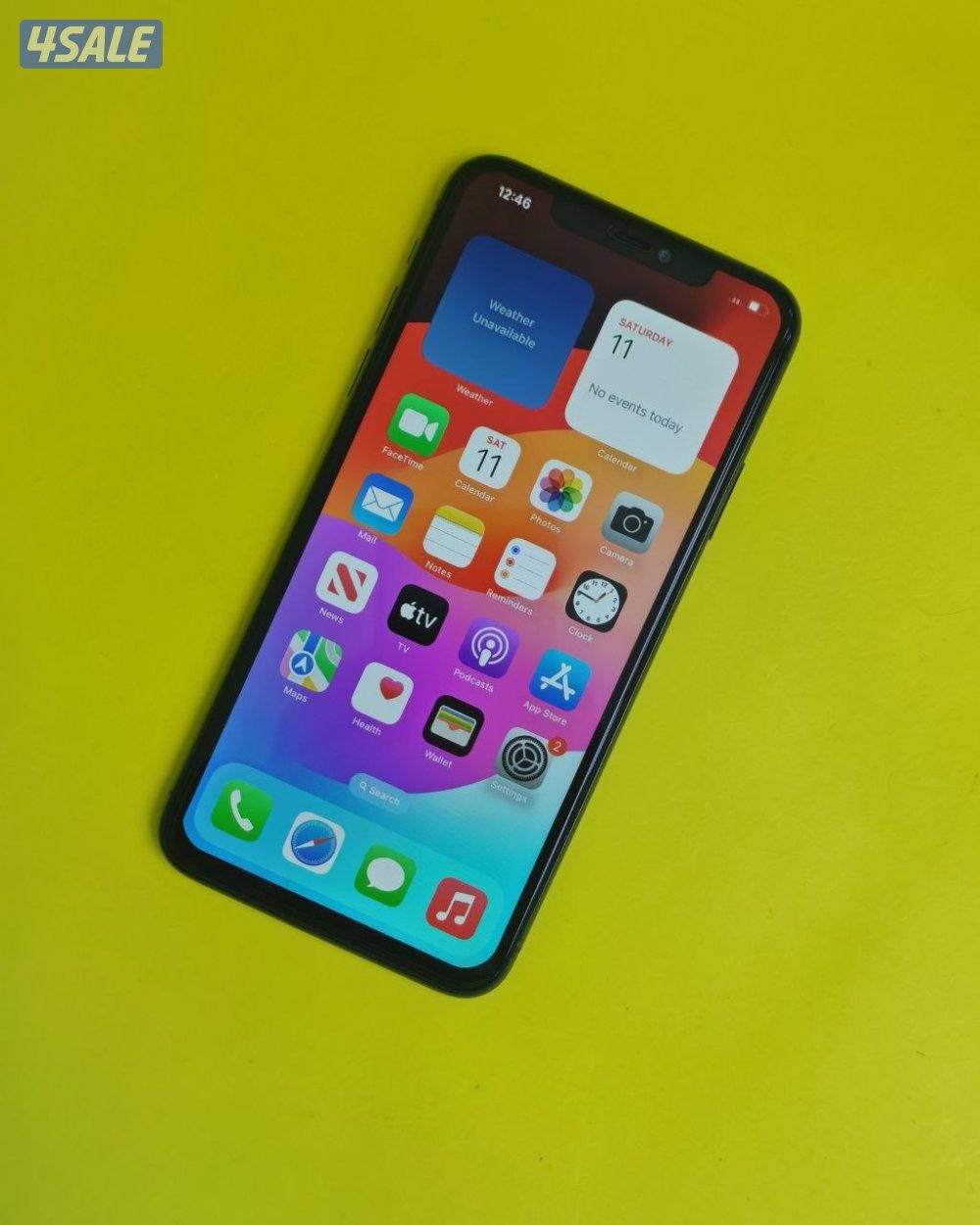 ايفون 11 برو ماكس أخضر بطارية 79% مستعمل نظيف iPhone 11 Pro Max 256GB0
