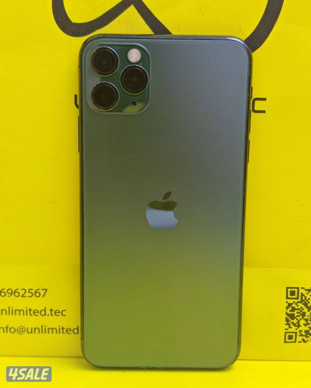 ايفون 11 برو ماكس أخضر بطارية 79% مستعمل نظيف iPhone 11 Pro Max 256GB5