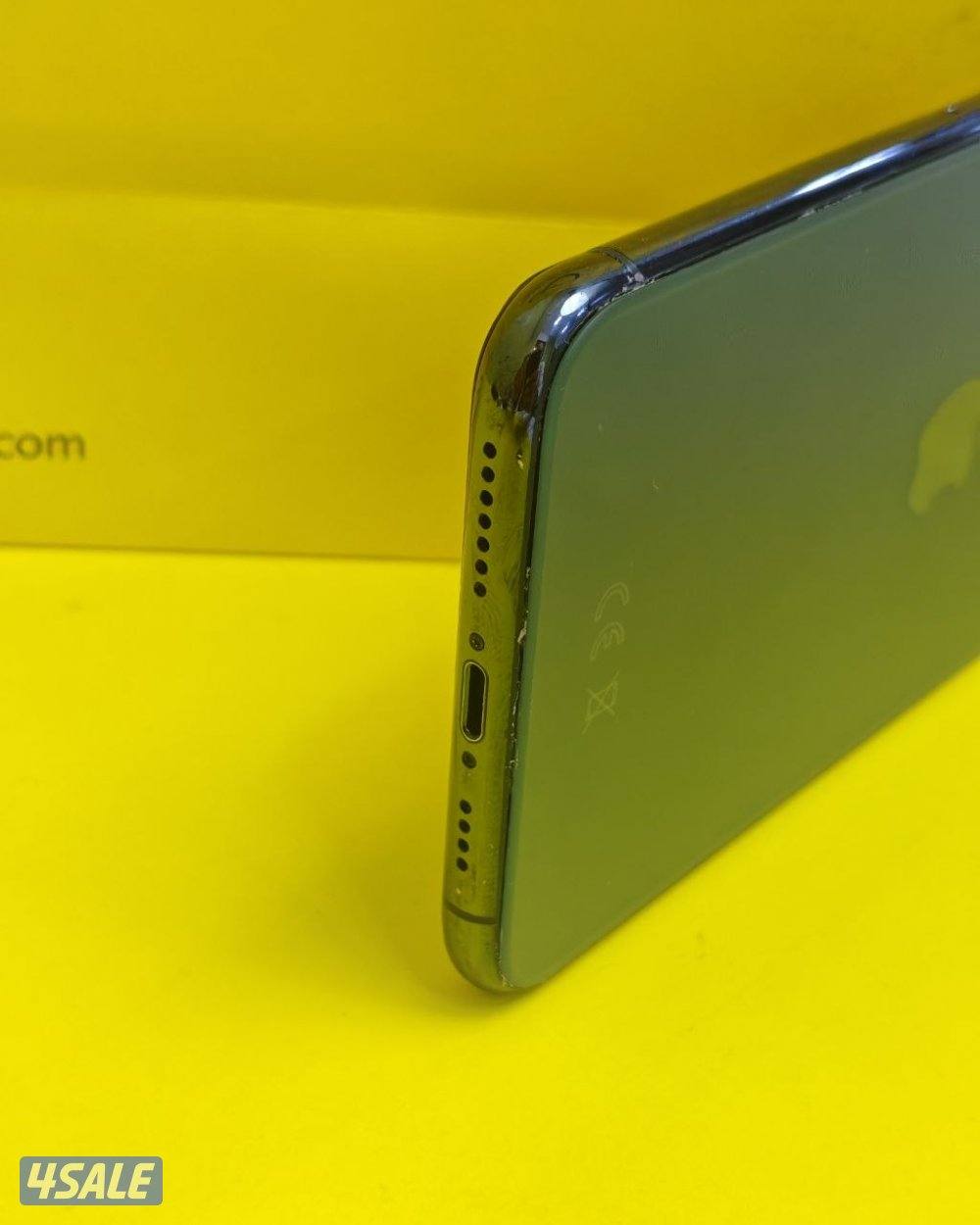 ايفون 11 برو ماكس أخضر بطارية 79% مستعمل نظيف iPhone 11 Pro Max 256GB6