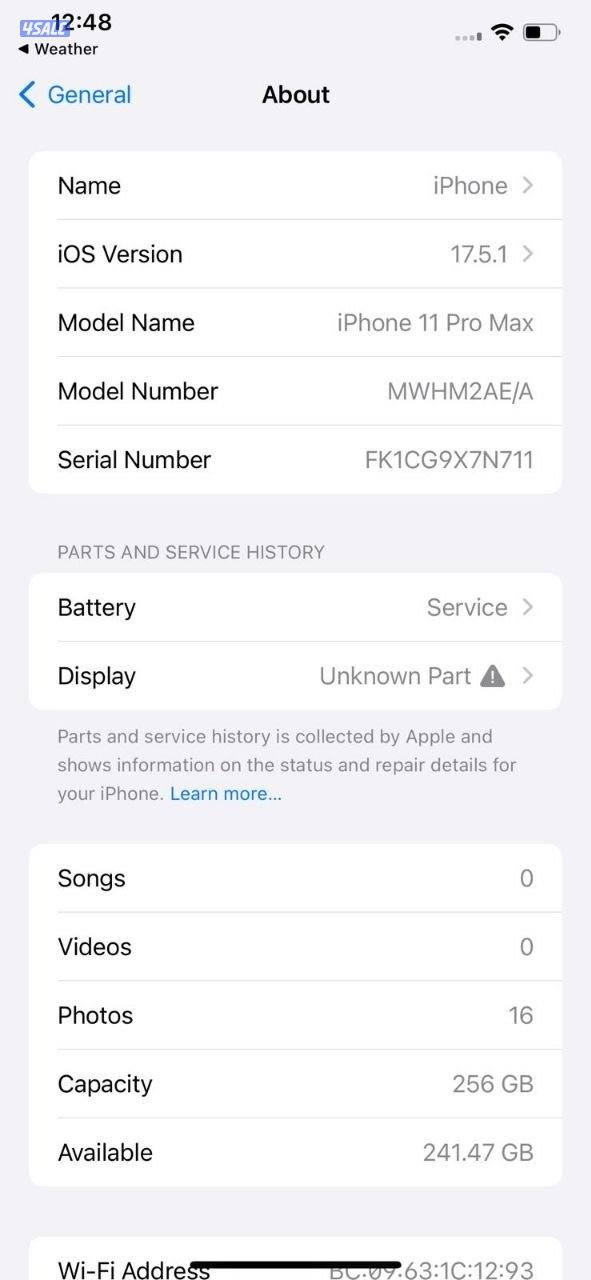 ايفون 11 برو ماكس أخضر بطارية 79% مستعمل نظيف iPhone 11 Pro Max 256GB9