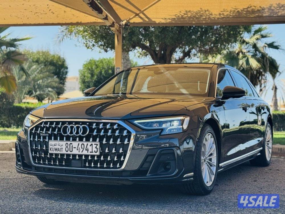 اودي A8 لارج موديل ٢٠٢٤ الغانم تحت الكفالة2