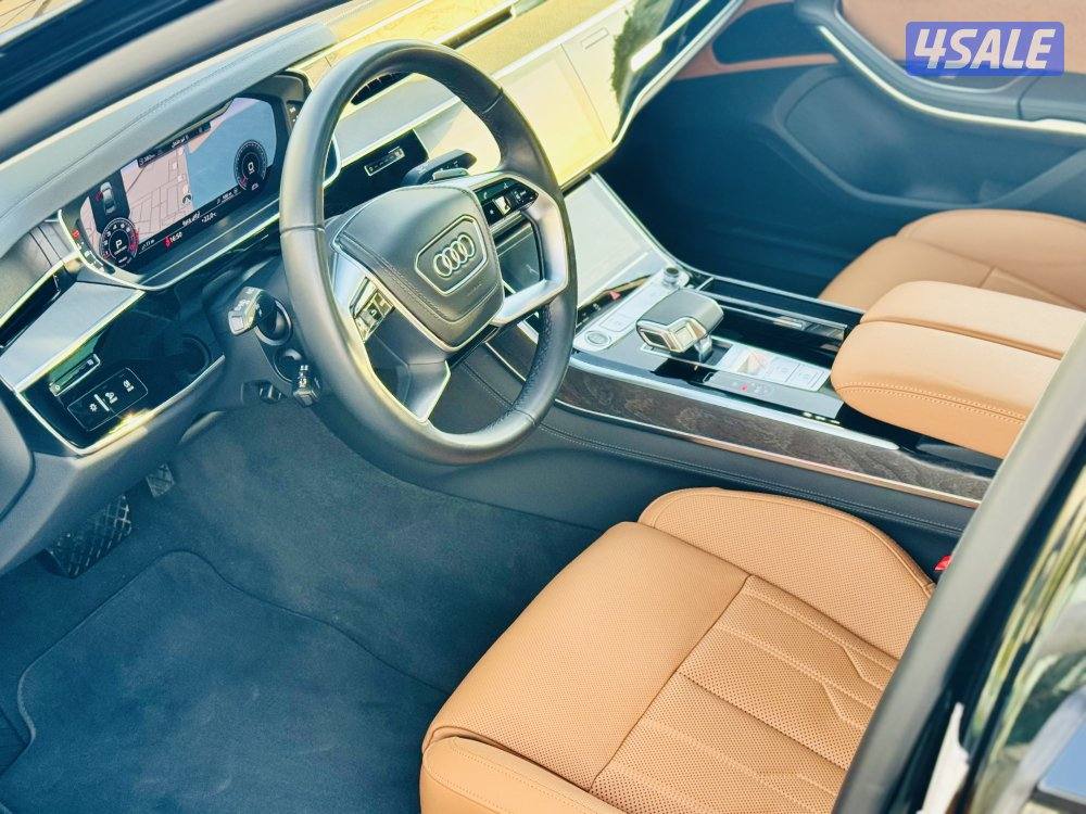 اودي A8 لارج موديل ٢٠٢٤ الغانم تحت الكفالة3