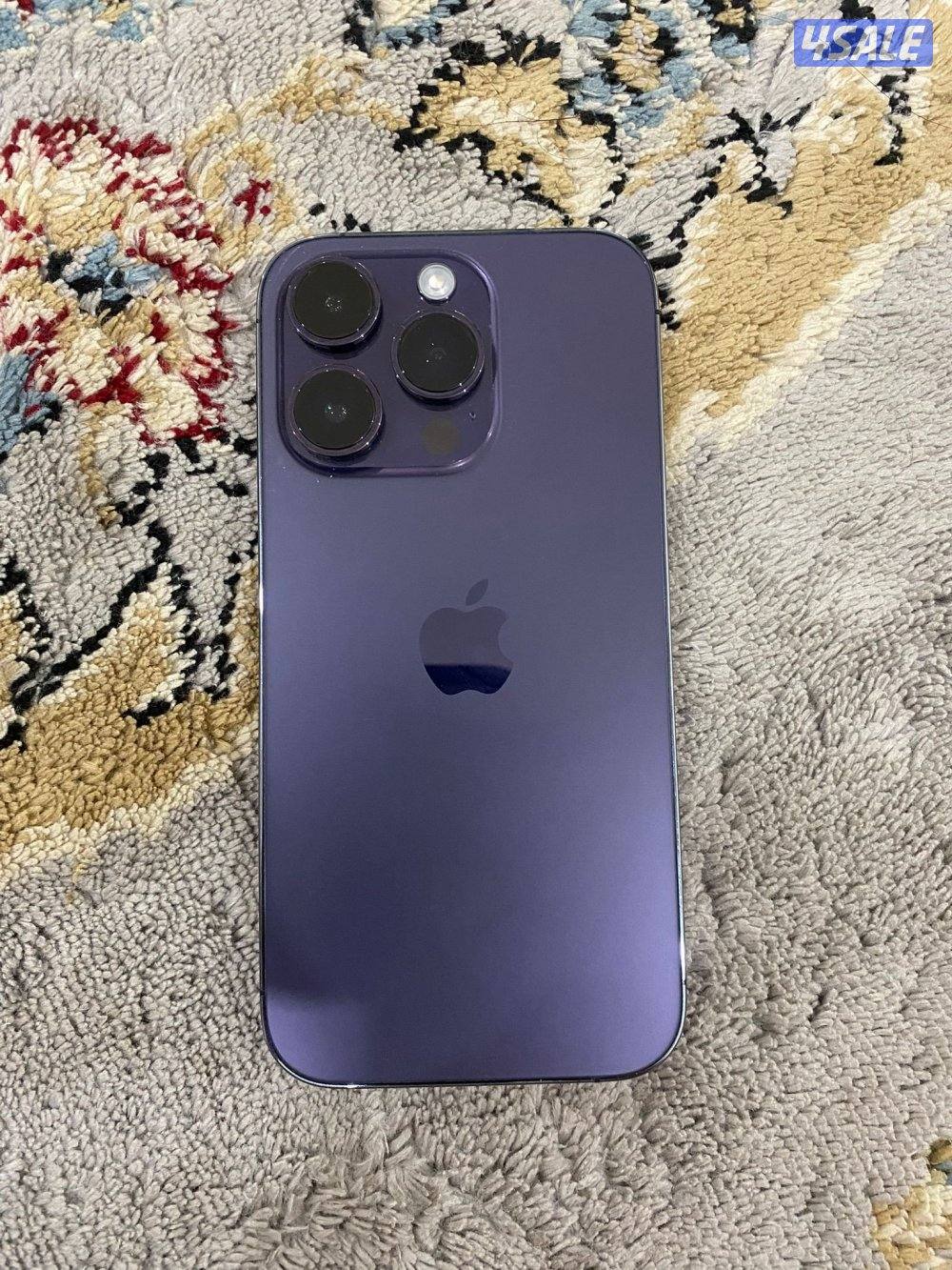 آيفون ١٤ برو ٢٥٦ قيقا بطاريه ٧٧ الجهاز مو مفتوح ما في اي شي2