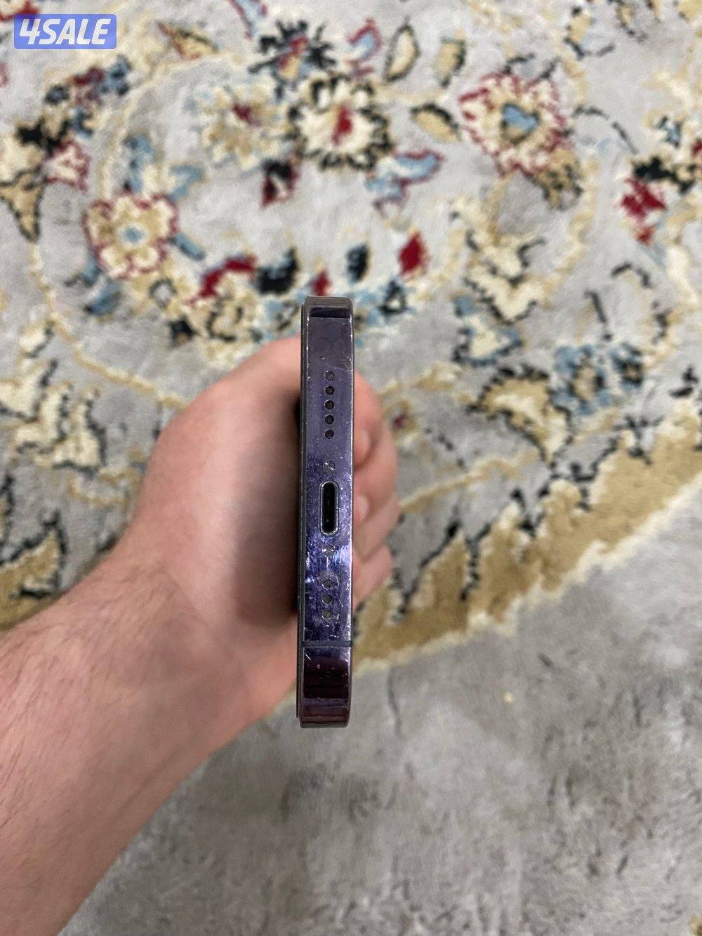 آيفون ١٤ برو ٢٥٦ قيقا بطاريه ٧٧ الجهاز مو مفتوح ما في اي شي5