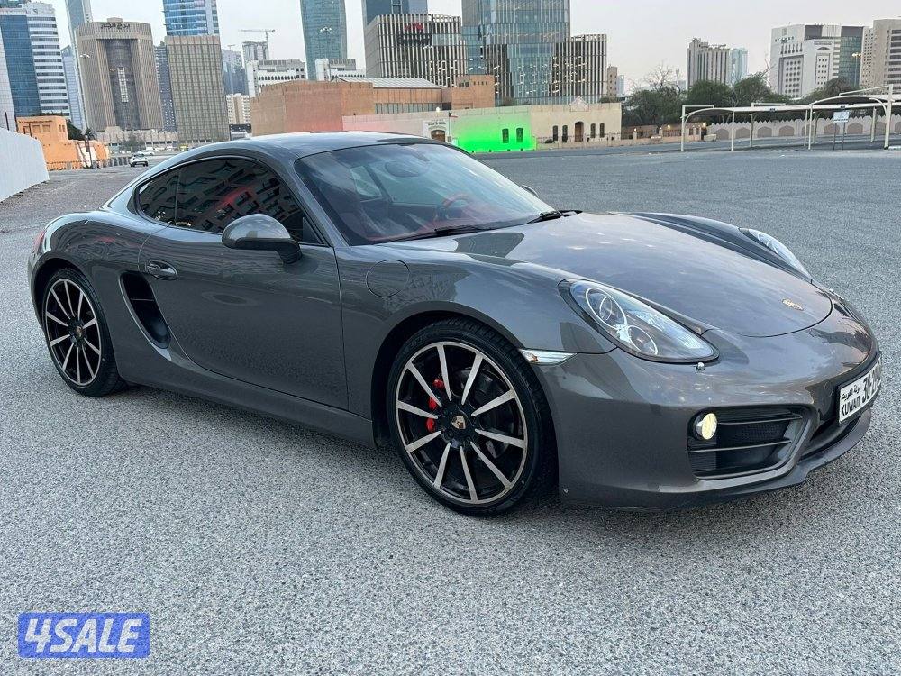 بورش كايمان_صبغ الوكالة _موديل 2014 _عداد 172Km فقط0