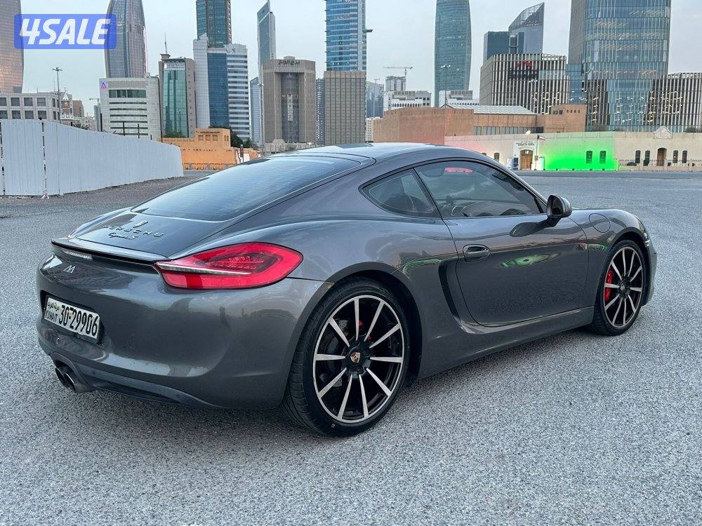 بورش كايمان_صبغ الوكالة _موديل 2014 _عداد 172Km فقط2