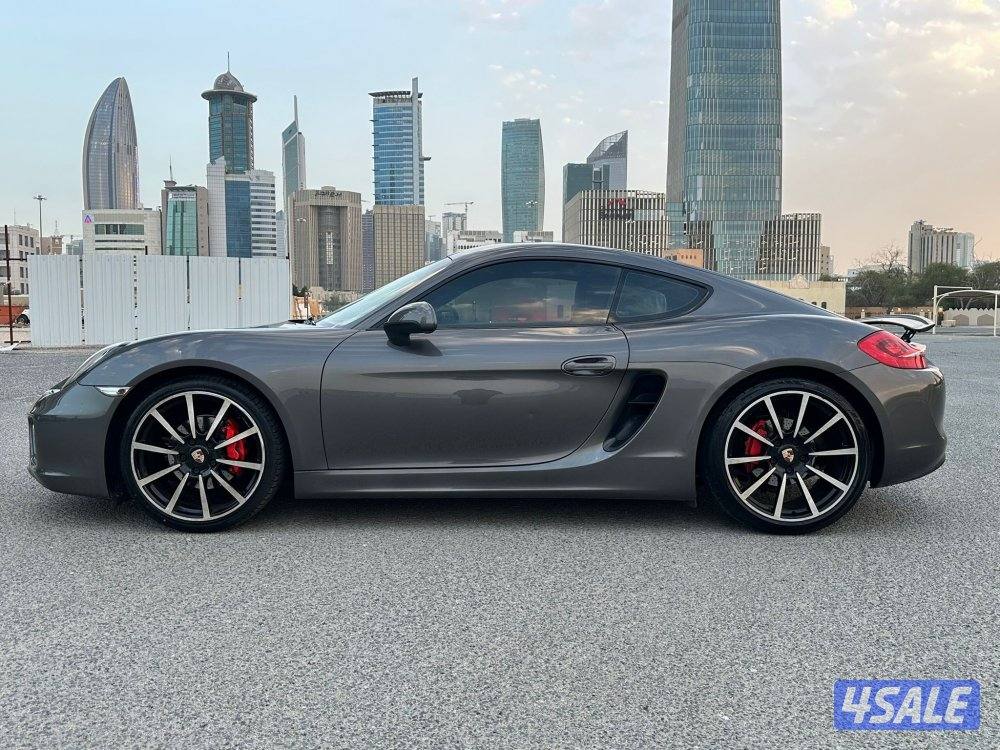 بورش كايمان_صبغ الوكالة _موديل 2014 _عداد 172Km فقط3