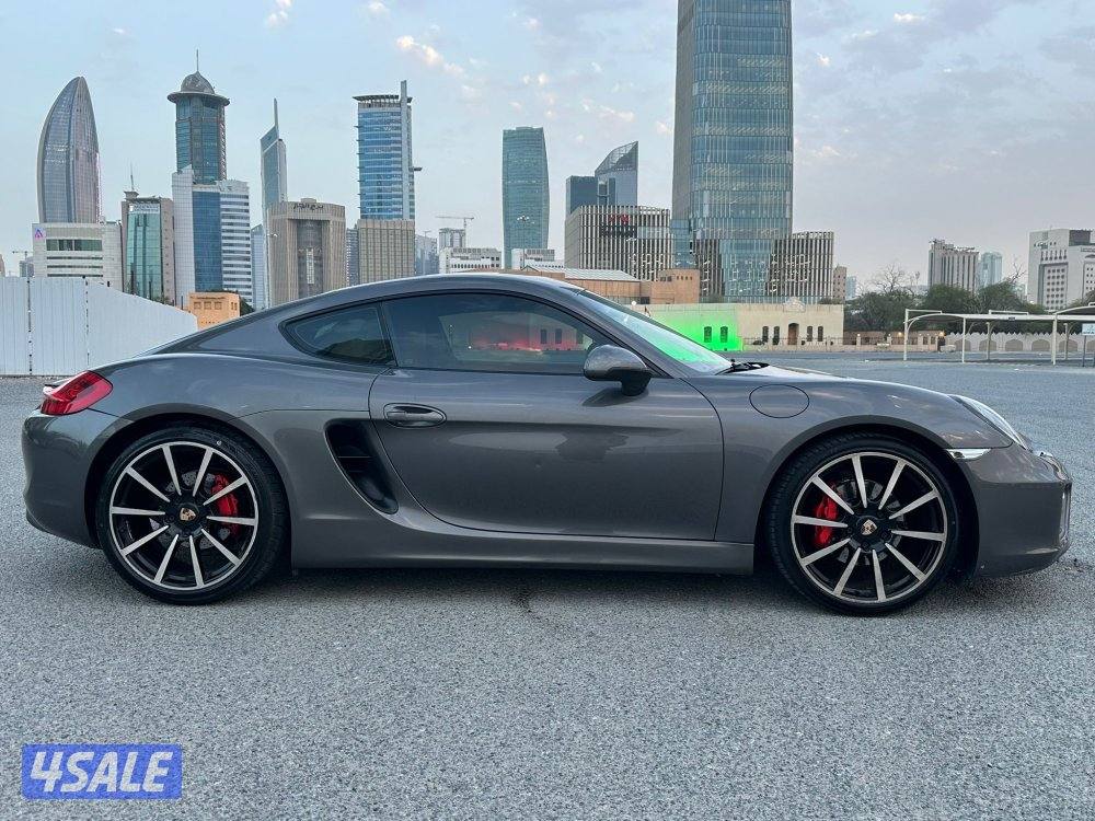 بورش كايمان_صبغ الوكالة _موديل 2014 _عداد 172Km فقط6