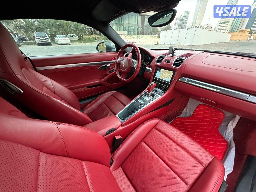 بورش كايمان_صبغ الوكالة _موديل 2014 _عداد 172Km فقط8