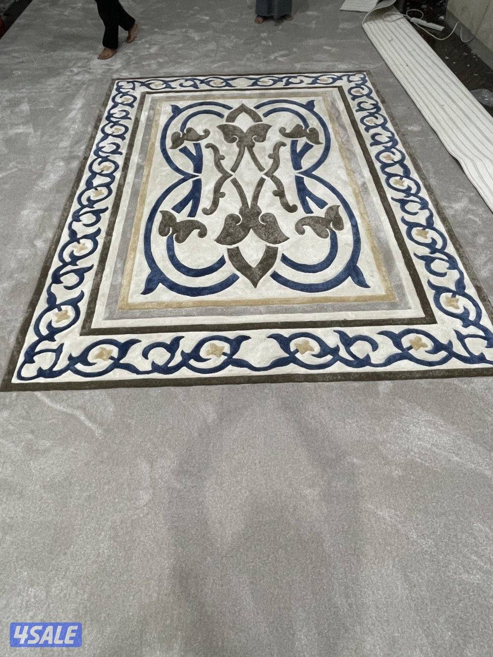 تركيب موكيت فندقي مشجر ساده تفصال مساند ظهر تركيب ارضيات بلاستك12