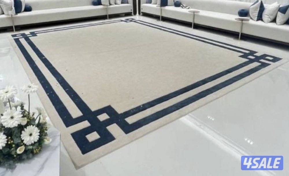 تركيب موكيت فندقي مشجر ساده تفصال مساند ظهر تركيب ارضيات بلاستك15