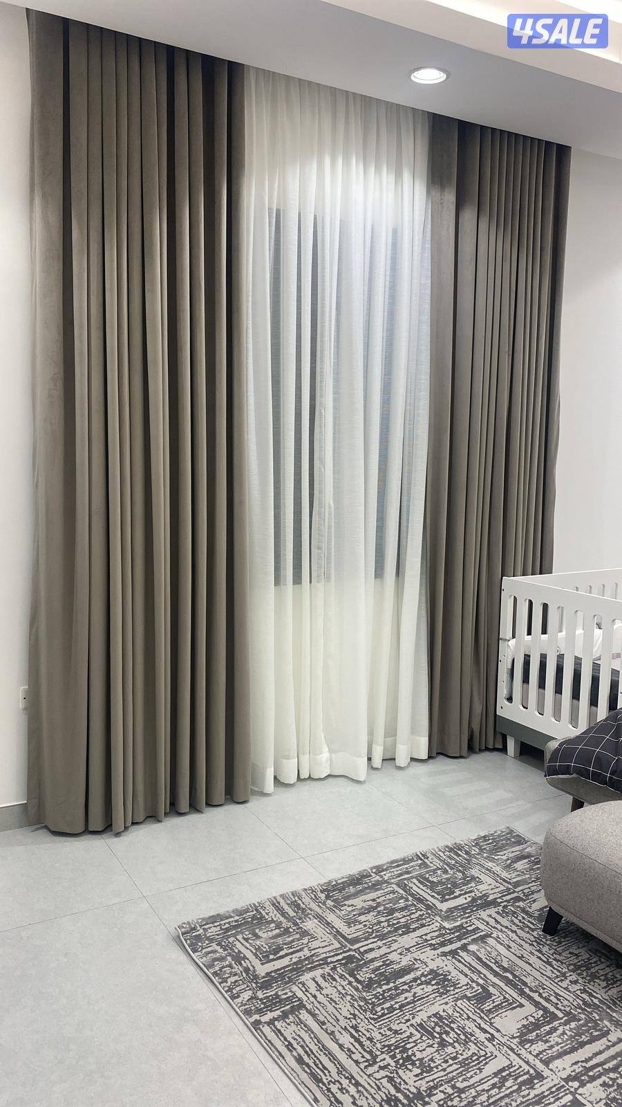 تفصيل وتصليح جميع الستائر7