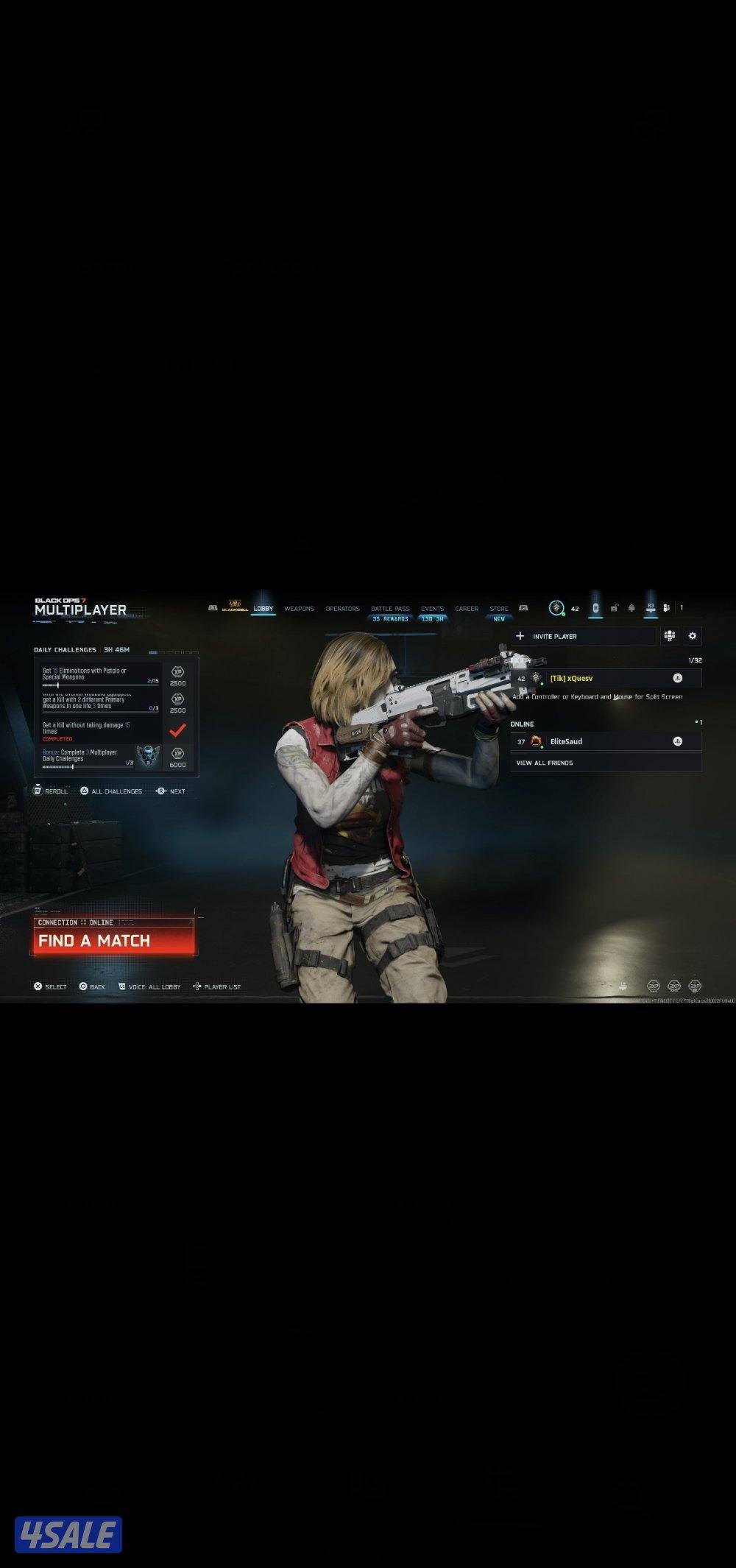 حساب بلاك اوبس 7 للبيع3