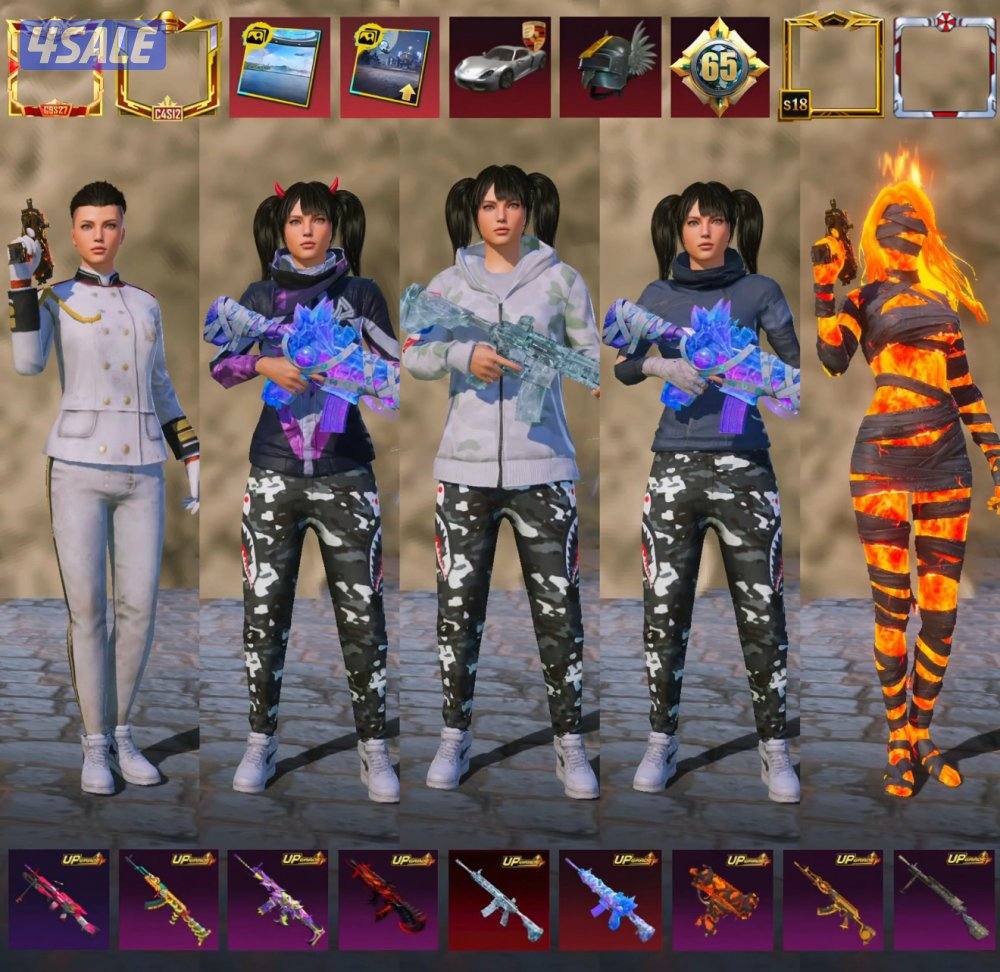 حساب ببجي للبيع0