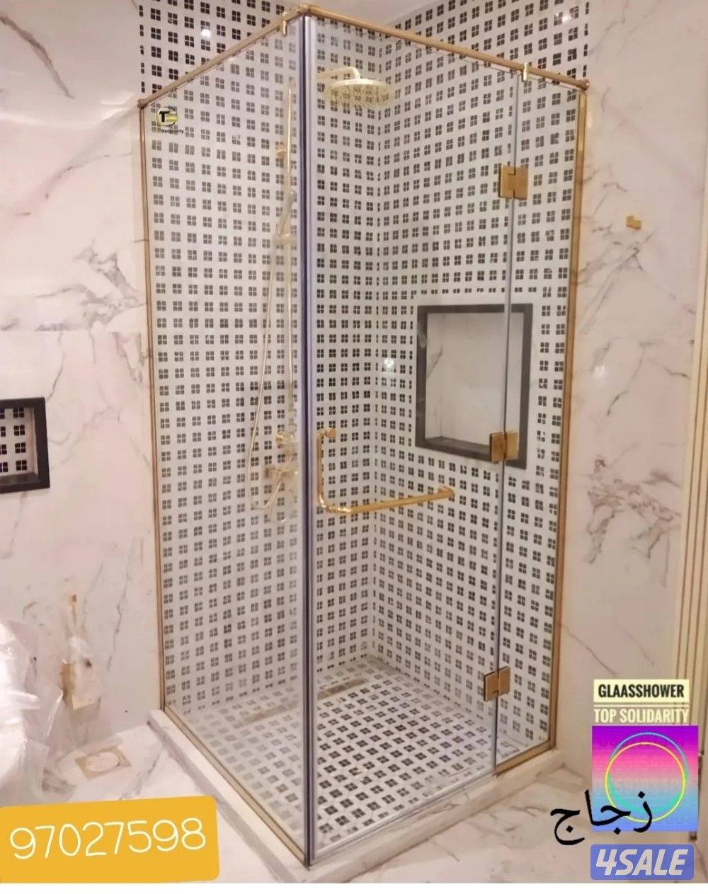 لجميع أعمال الألومنيوم والشتر والزجاج..مداخن شاور بوسات. بالكوني6