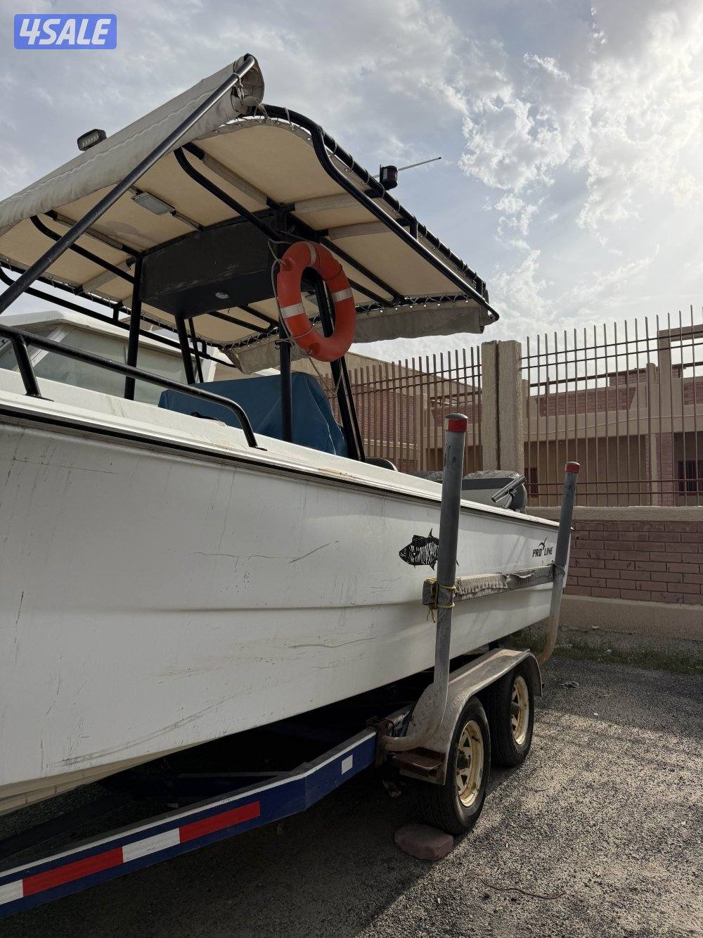 للبيع طراد امريكي ( pro line ) 23 قدم شرط الفحص1