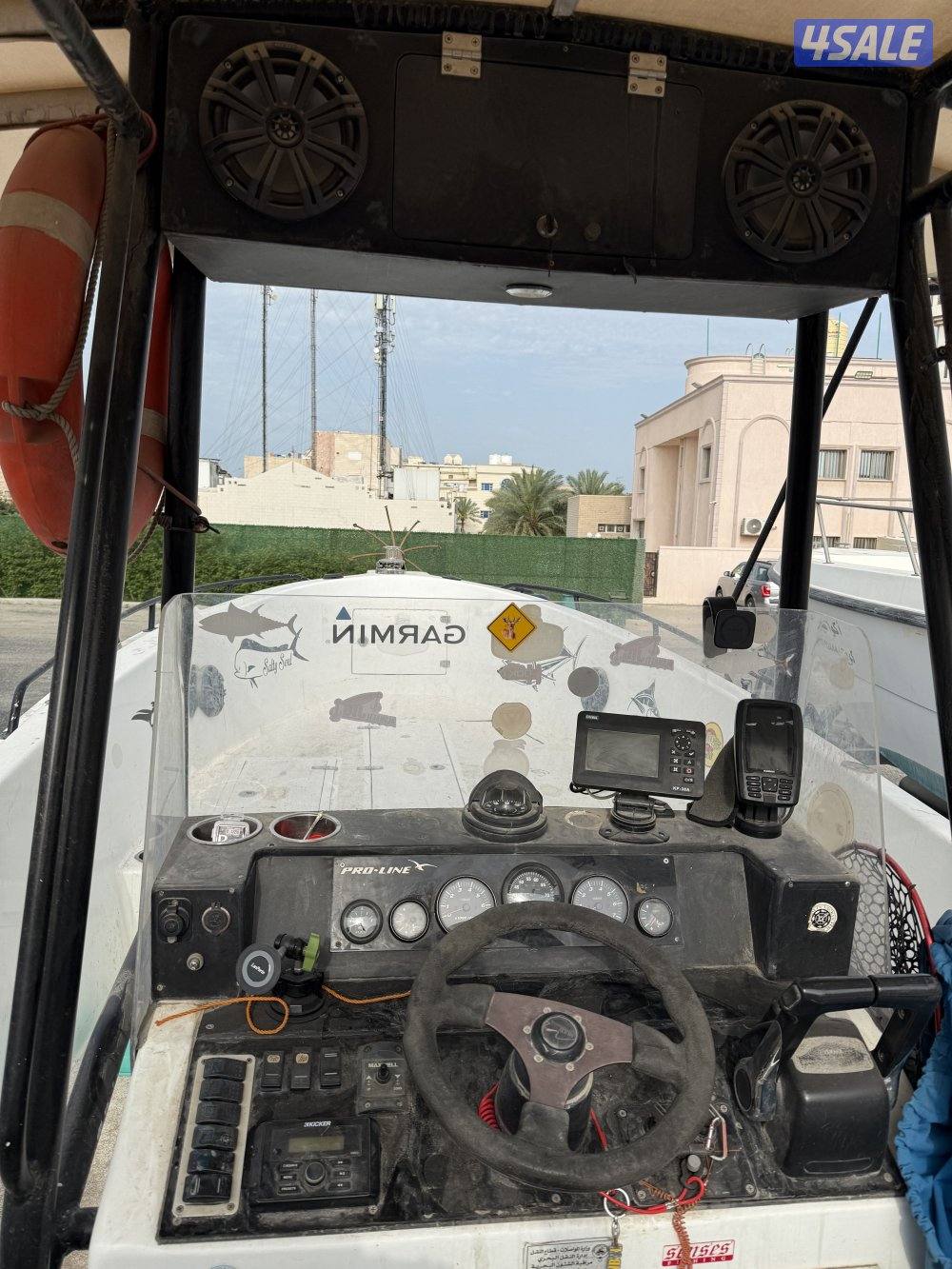 للبيع طراد امريكي ( pro line ) 23 قدم شرط الفحص3