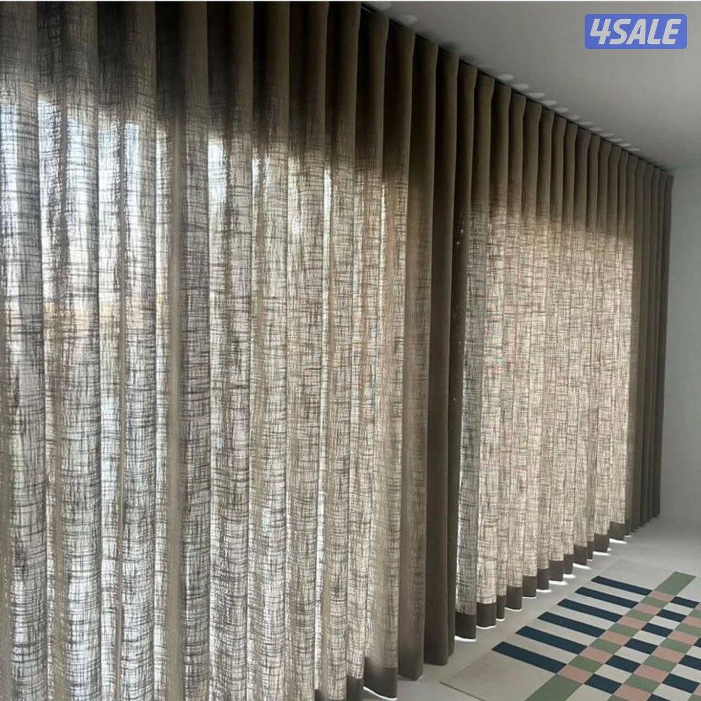 ستائر رول ويفي خام جميع انواع الستائر15