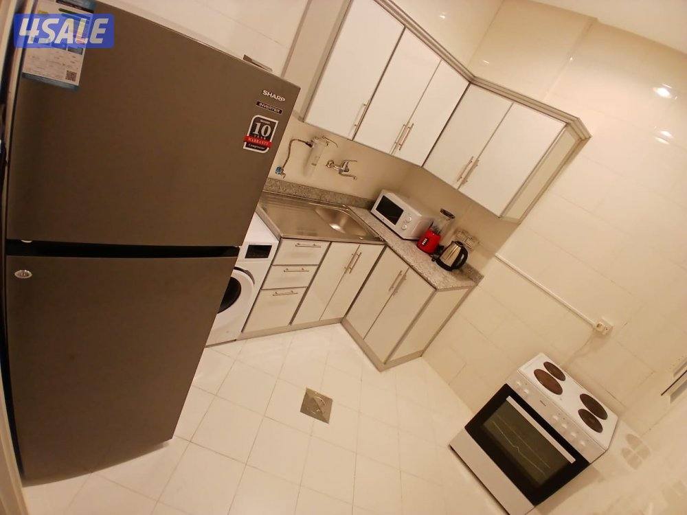 لعشاق الهدوء والرقي شقه غرفتين وصالة مفروشه للايجار5