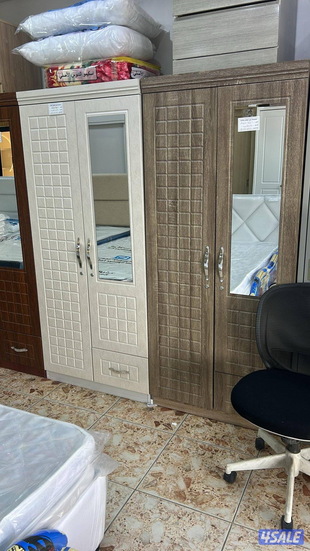 كبتات للبيع ٢ باب ارفف وعلاقة جديد بسعر ٤٥5