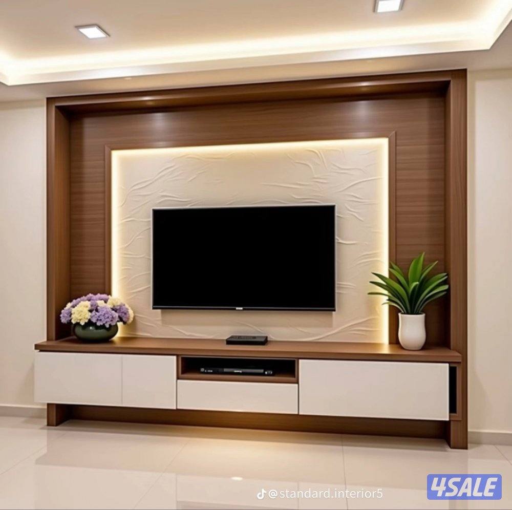 اعمال الديكور وتركيب الاخشاب والا صباغ النارى واصباغ الطوفة2