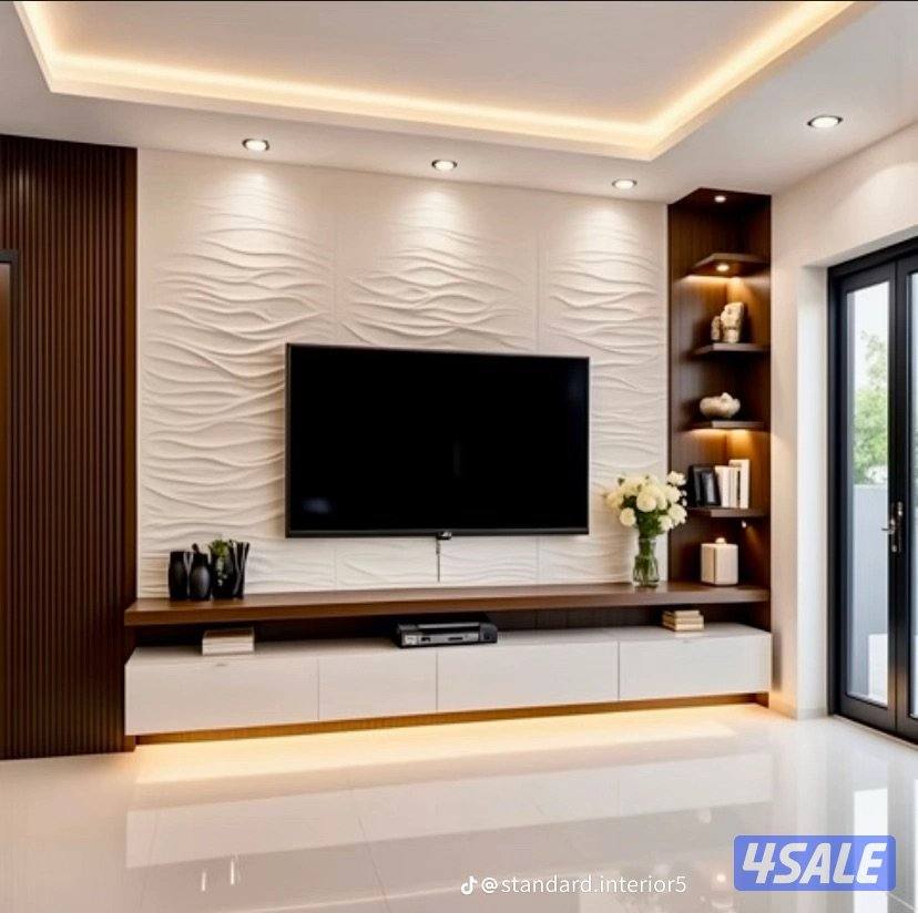 اعمال الديكور وتركيب الاخشاب والا صباغ النارى واصباغ الطوفة5