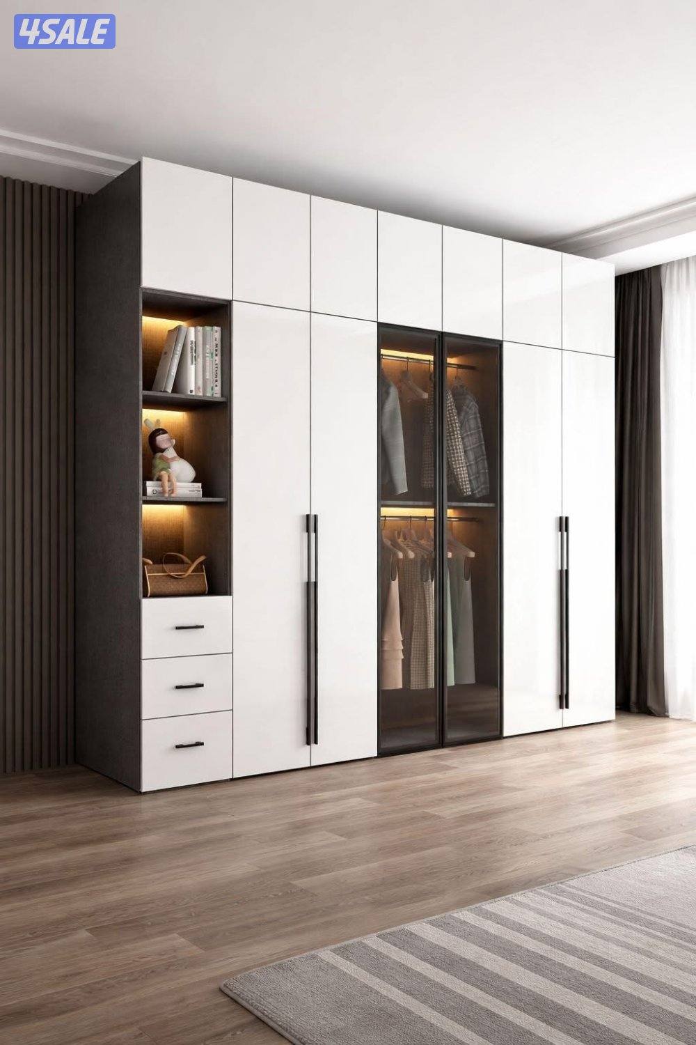 اعمال الديكور وتركيب الاخشاب والا صباغ النارى واصباغ الطوفة8