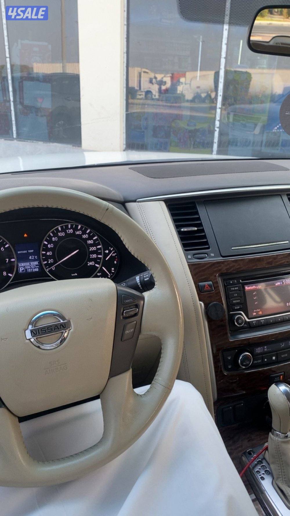 نيسان باترول ٢٠١٨ شرط الفحص ماشي ١٩٢4