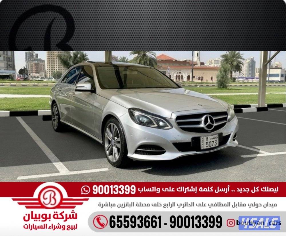 مرسيدس E300 - الموديل:2014 - العداد:1800