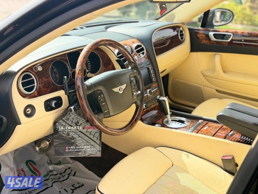 بنتلي فلانق سبير موديل 2009 ماشي 100 بحالة ممتازة جداً5