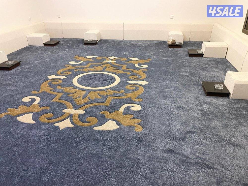 بيع وتركيب وتنجيد جميع السجاد التركي وتفصيل مساند ضهر وتركيب ارضيات با9