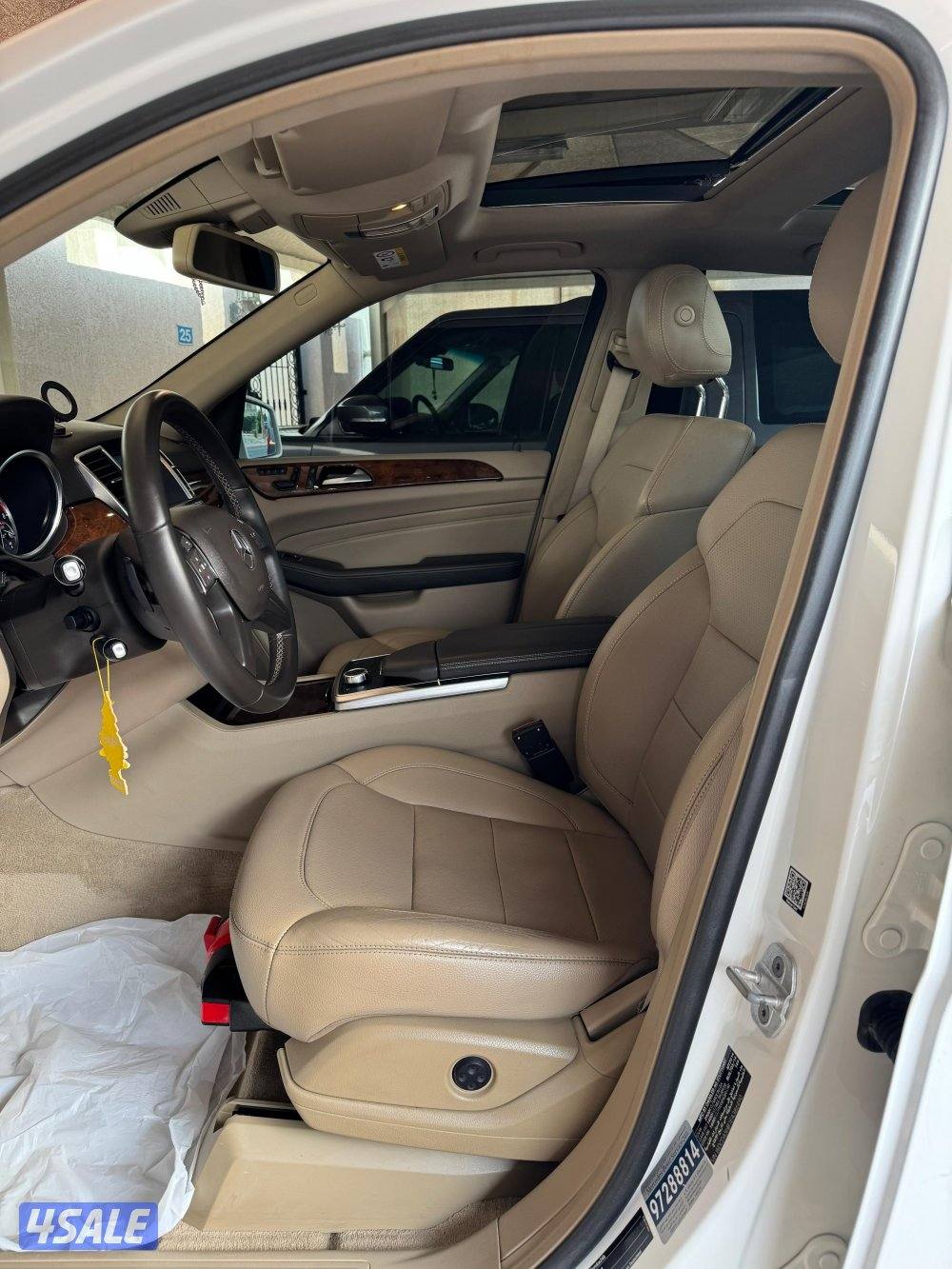 للبيع / مرسيدس ML350 موديل 2014 شرط الفحص7