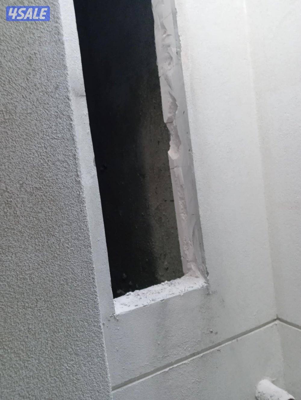 ##قص خرسانه باليزر وقص الابواب وعمل فتحات وعمل فتحات المصعد4