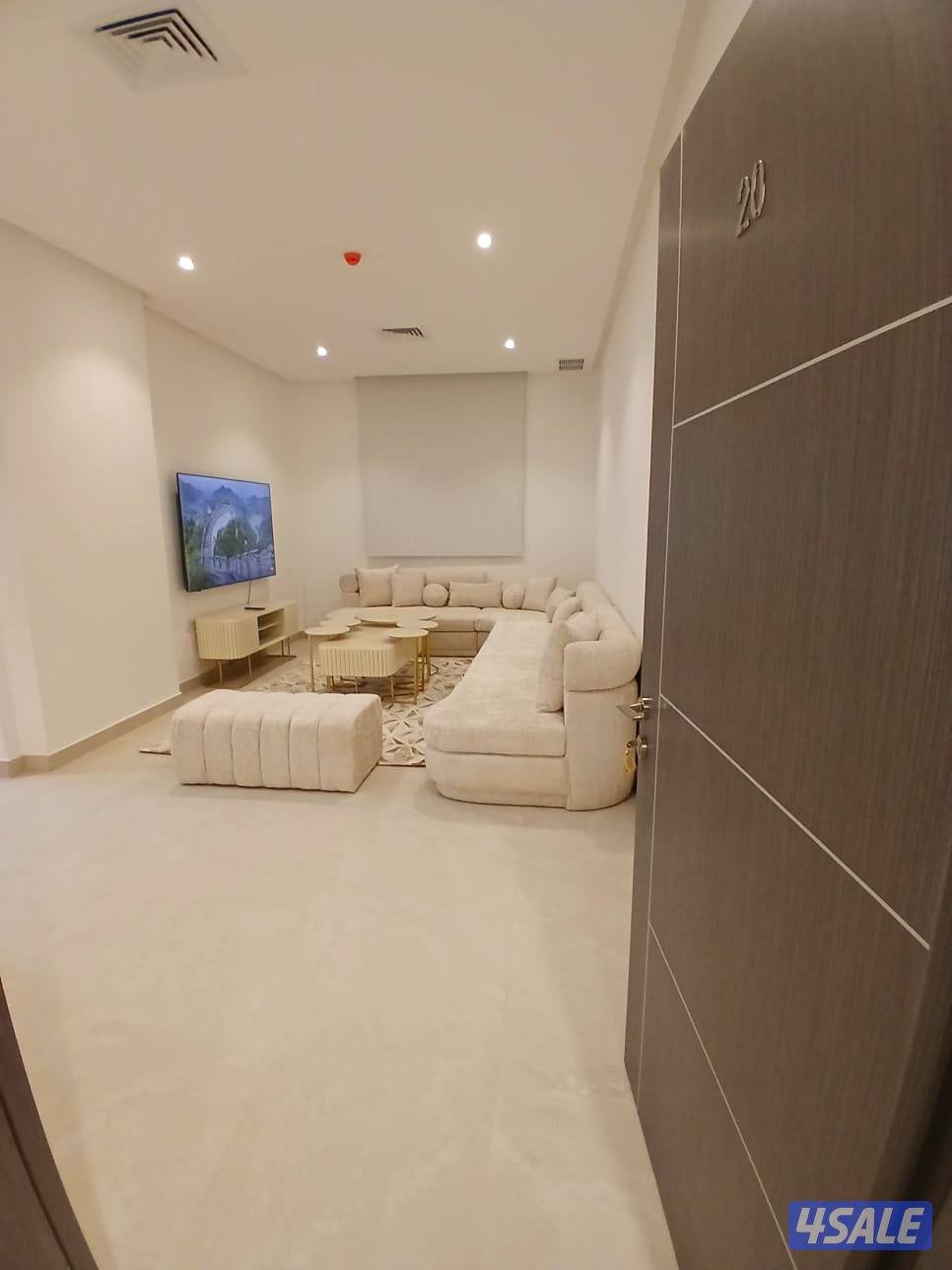 ل اصحاب الزوق الرفيع شقه مفروشة للايجار غرفتين وصالة وحمامين ومطبخ0