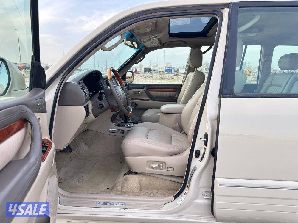 لكزس LX 470 V8 الساير بحالة ممتازة شرط الفحص8