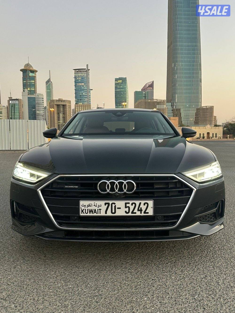 آودى A7-موديل 2022-صبغ الوكالة-تحت الكفالة- عداد 45 Km فقط1