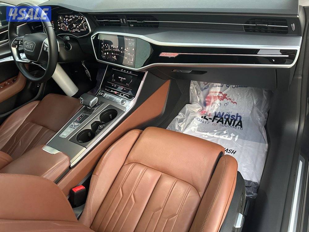 آودى A7-موديل 2022-صبغ الوكالة-تحت الكفالة- عداد 45 Km فقط9