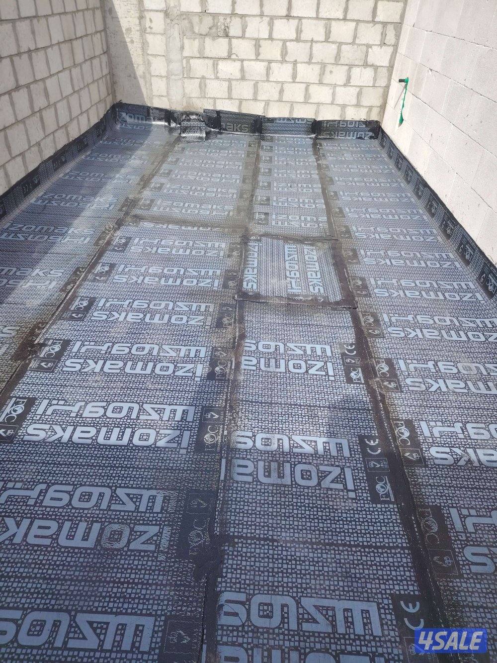 عازل رش أمريكي طربال سعودي مواد خصوصية1