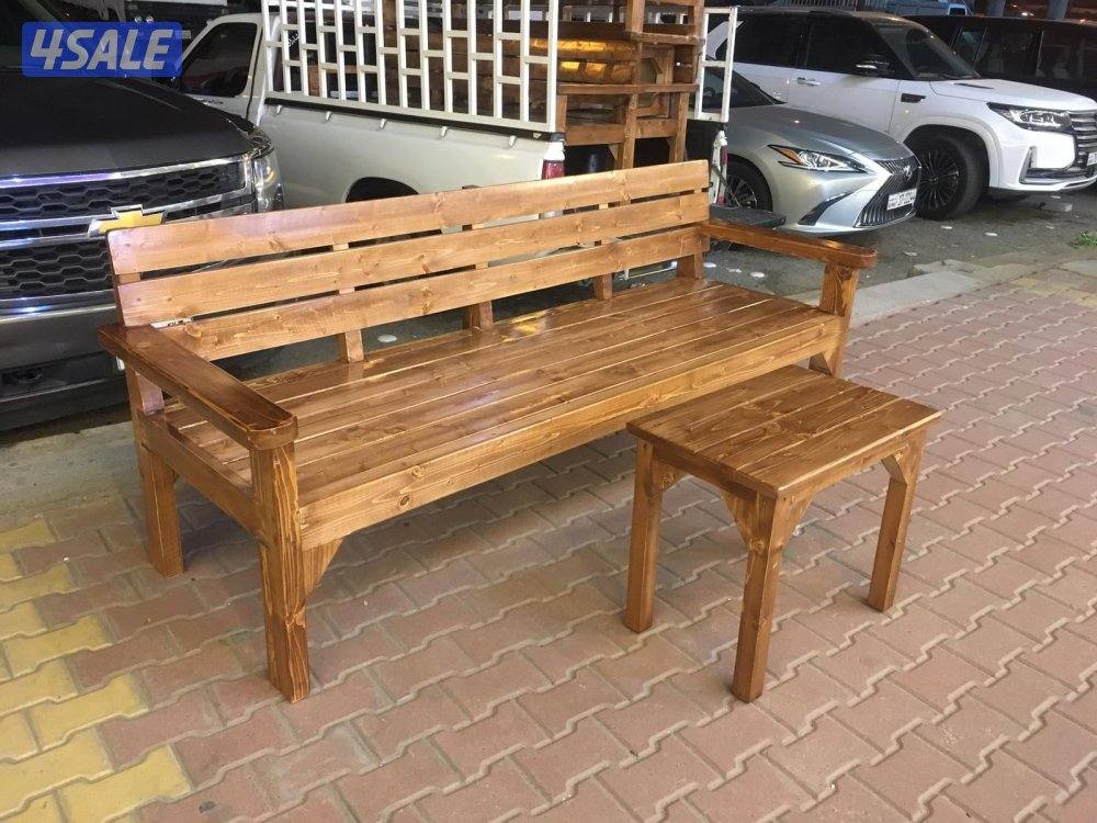 كراسي خشب+كراسي حديد0