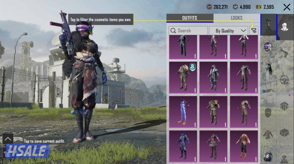 حسابات ببجي منوعه ~ المحارب ولفله عالي ٦٣🔥0