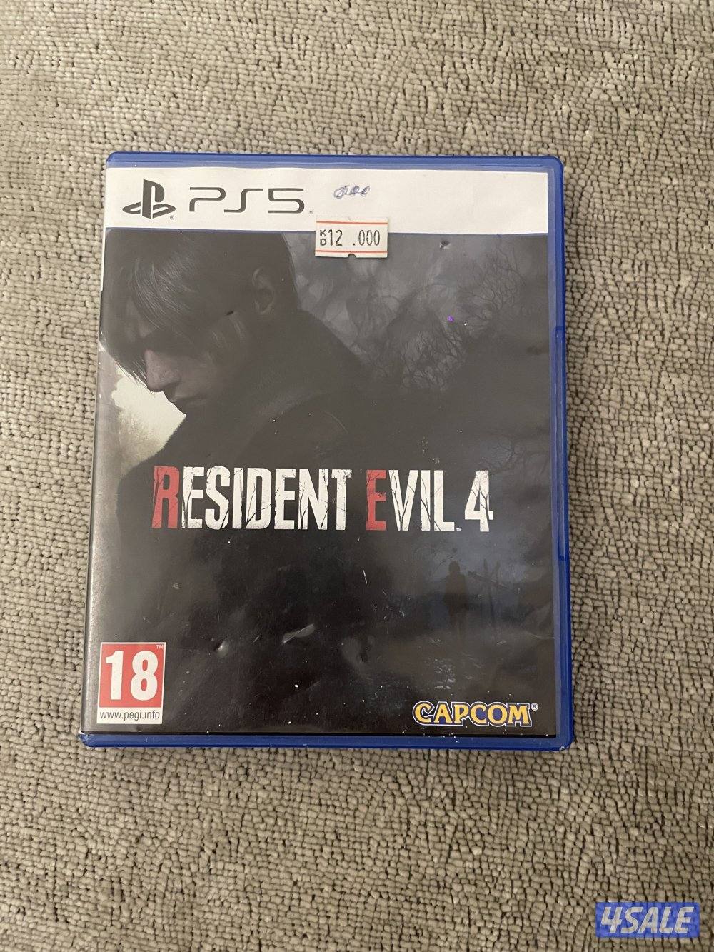 للبيع شريطين جدد نظاف ماعليهم اي خربات رزدنت ايفل ب 12 والثاني ب 121